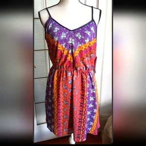 Love, fire sundress size large. NWT